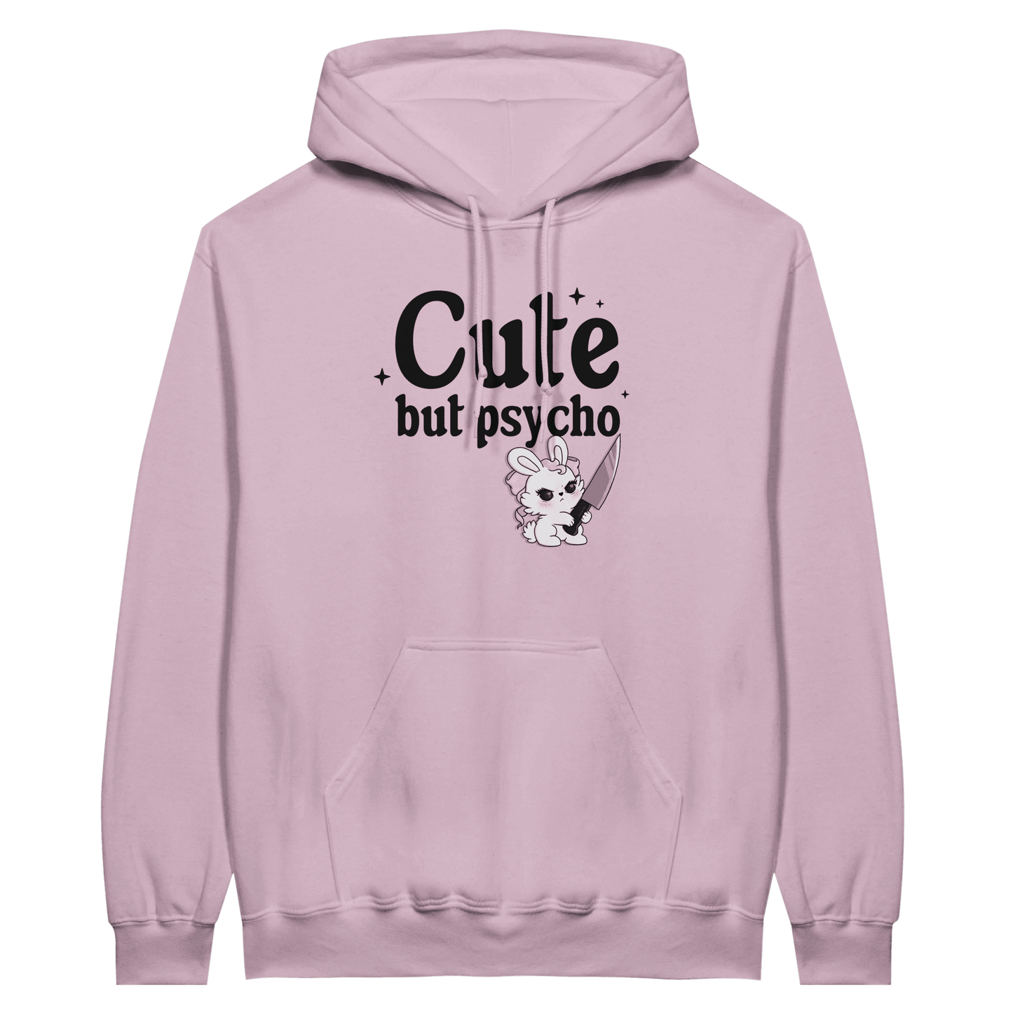 Cute but psycho Hoodie - Rebel Dollz