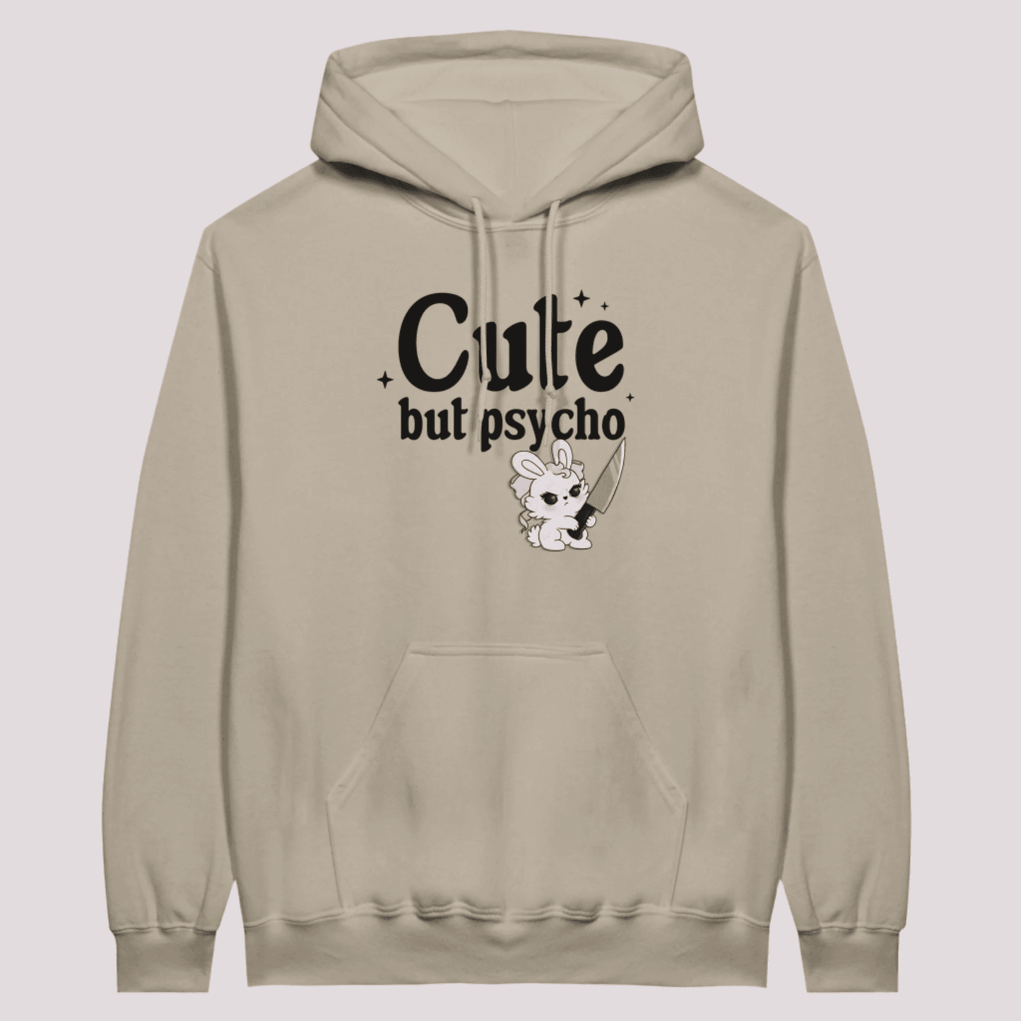 Cute but psycho Hoodie - Rebel Dollz