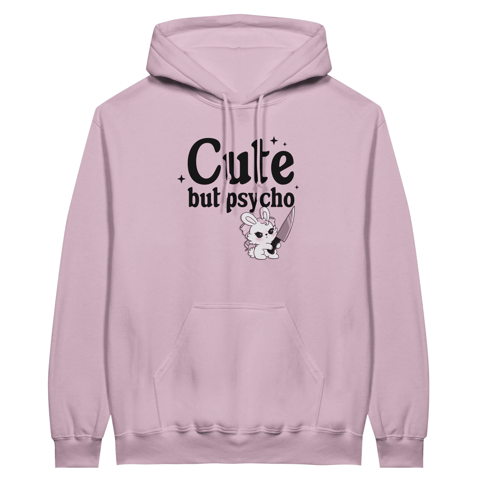 Cute but psycho Hoodie - Rebel Dollz