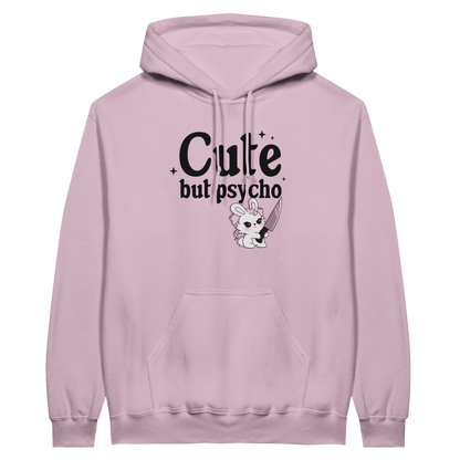 Cute but psycho Hoodie - Rebel Dollz