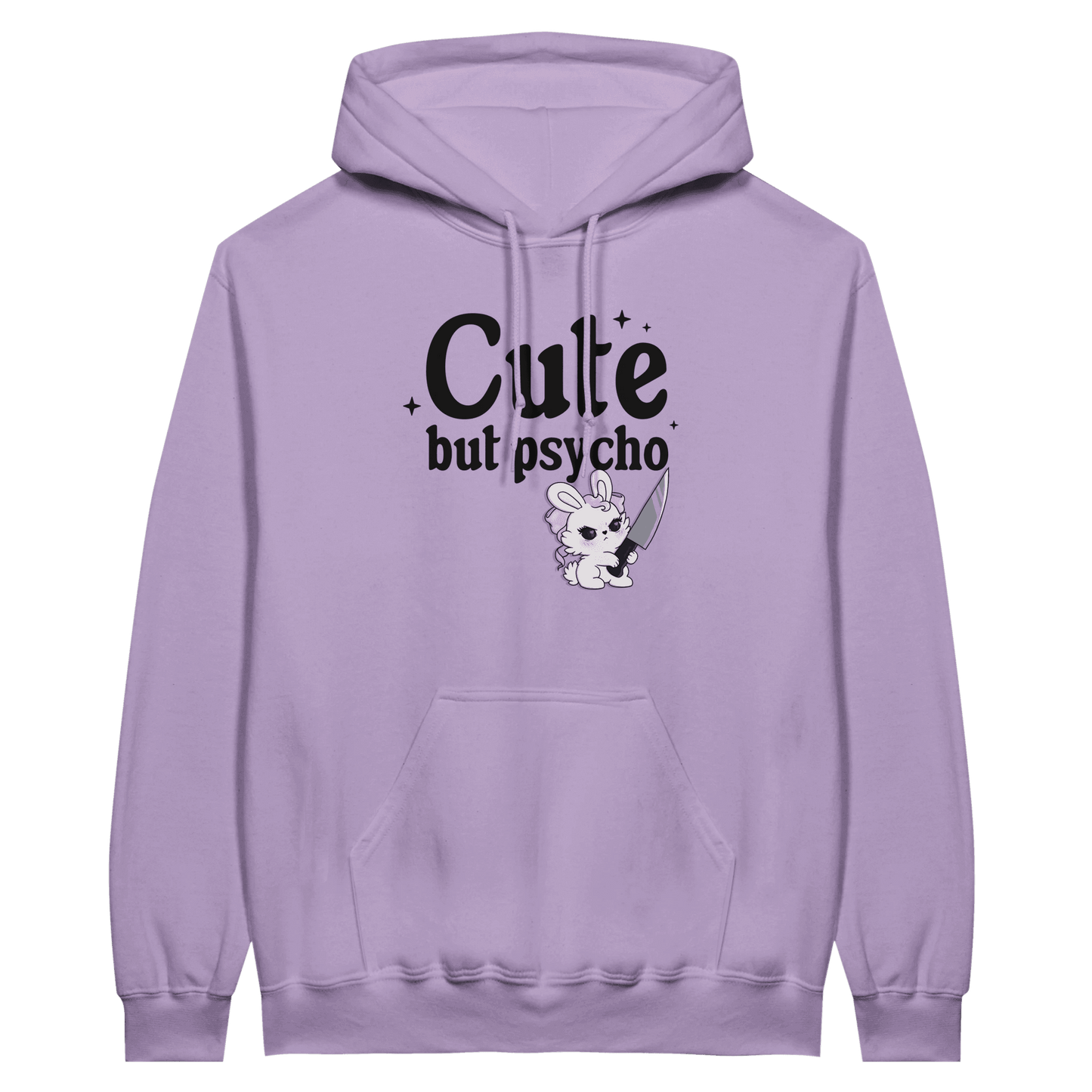 Cute but psycho Hoodie - Rebel Dollz