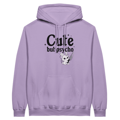 Cute but psycho Hoodie - Rebel Dollz