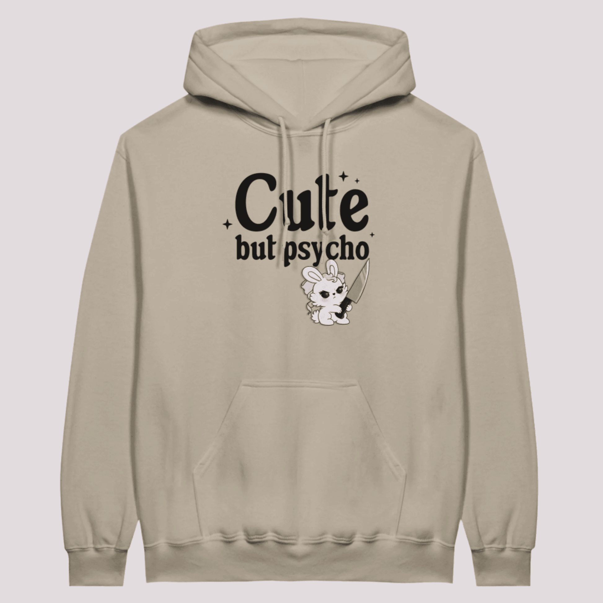 Cute but psycho Hoodie - Rebel Dollz