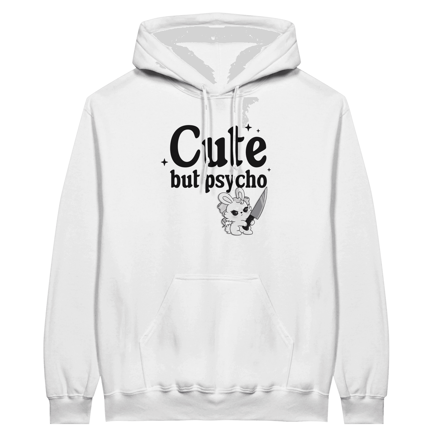 Cute but psycho Hoodie - Rebel Dollz