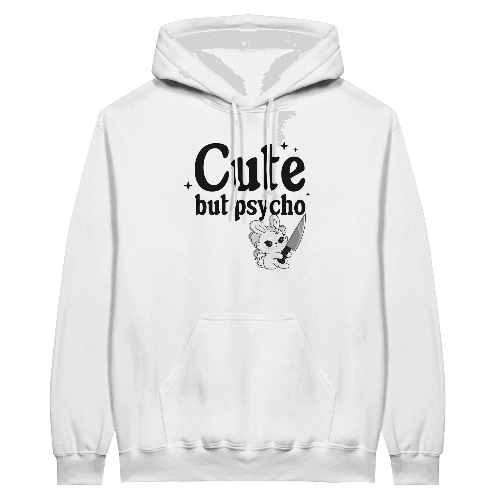 Cute but psycho Hoodie - Rebel Dollz