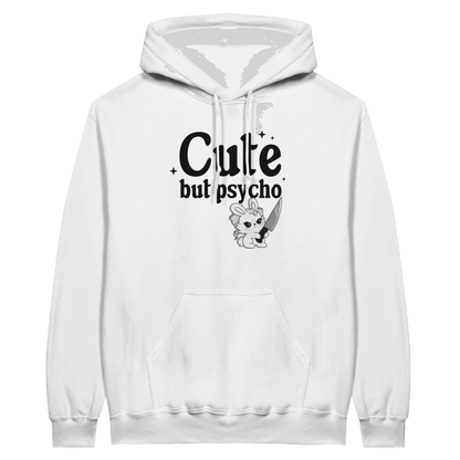 Cute but psycho Hoodie - Rebel Dollz