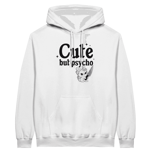 Cute but psycho Hoodie - Rebel Dollz
